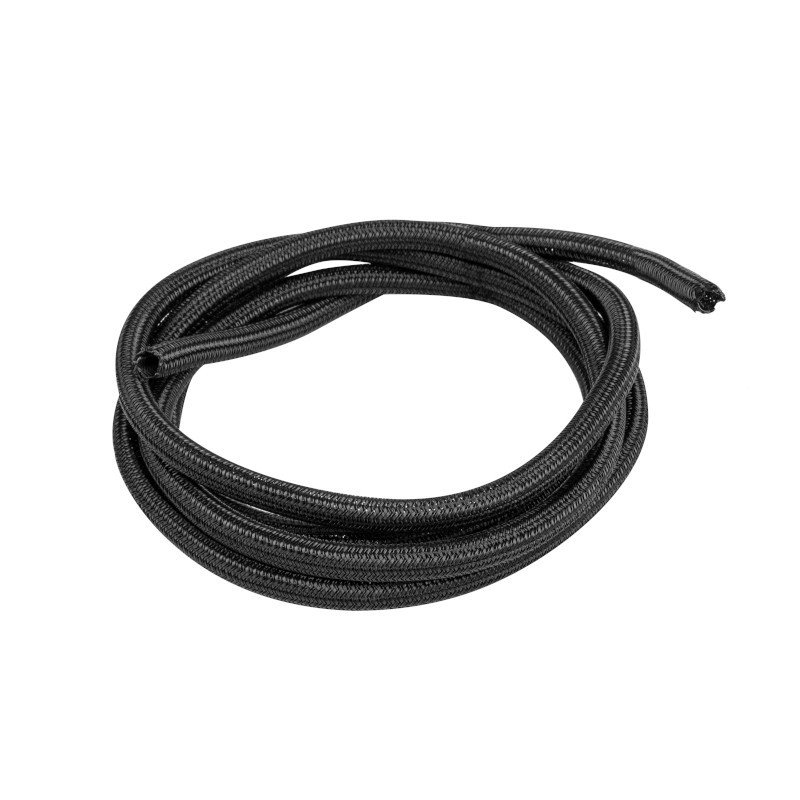 Self-closing braiding for Lanberg cables 6mm black polyester 5m