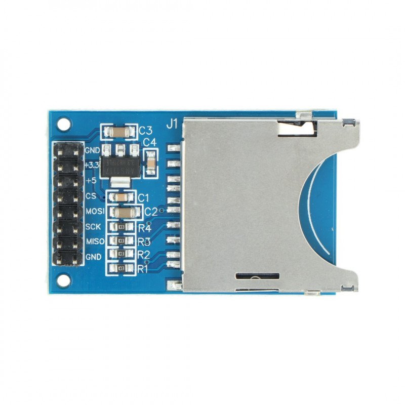 2pcs SD Card Module Slot Socket Reader Read Write ARM MCU MP3 16 Pin Arduino 