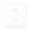 Coolseer COL-BSW07W - double wireless wall-mounted button - touch - RF 433MHz - zdjęcie 1