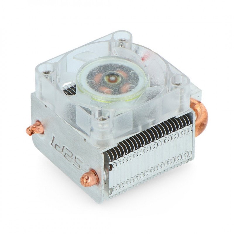 ICE Tower CPU Cooling Fan - Fan with heat sink for Raspberry Pi 4B/3B+/3B