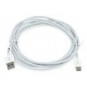 Cable TRACER USB A 2.0 - USB C white - 3m - zdjęcie 3