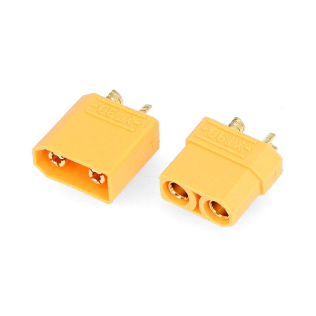 Pair of XT90 connectors - female and male