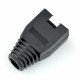 RJ45 8P8C case - black - 10pcs. RJ45 8P8C case - black - 10pcs.
