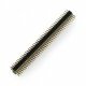Wtyk goldpin 2x40 prosty Wtyk goldpin 2x40 prosty