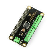 DFRobot DC Motor Driver HAT V1.0 - dual channel 12V/1.2A motor controller - cap for Raspberry Pi