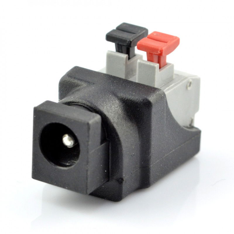 Gniazdo DC φ5.5 x 2.1 mm do druku