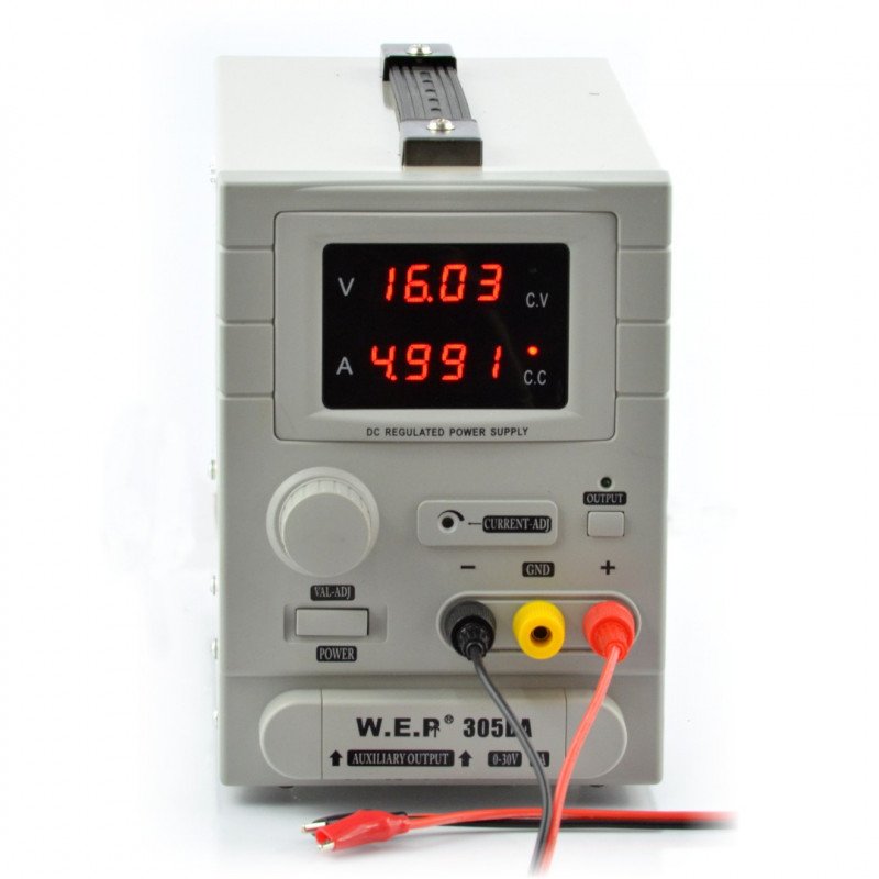 Laboratory power supply WEP 305DA 30V 5A