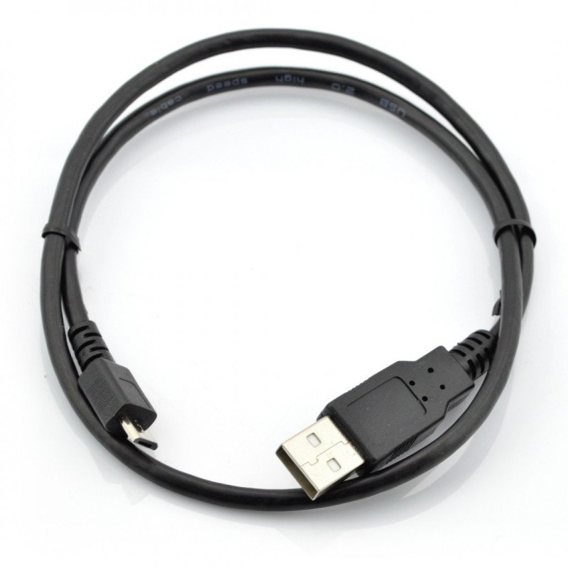 USB cable A - microUSB - B 0.6 m