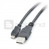USB cable A - microUSB - B 0.6 m - zdjęcie 1
