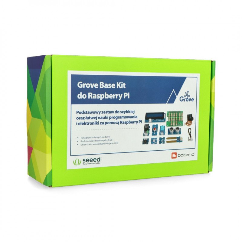 Grove Base Kit for Raspberry Pi 4B/3B+ - Beginner Kit EN