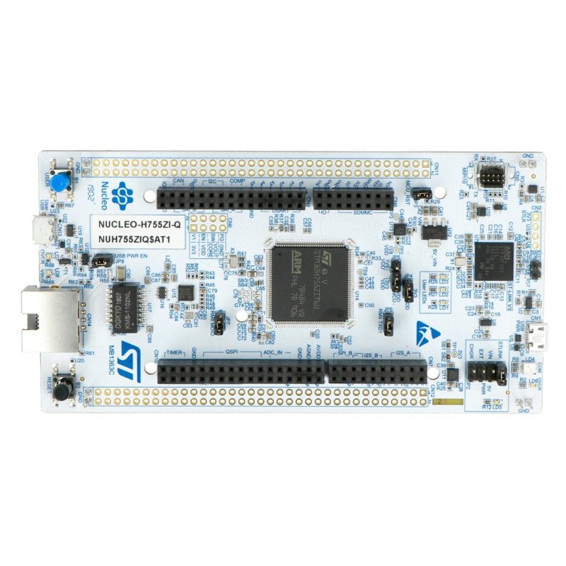 STM32 NUCLEO-H755ZI-Q - STM32H755ZIT6 ARM Cortex M7/M4