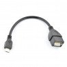 Adapter OTG microUSB - USB - zdjęcie 1