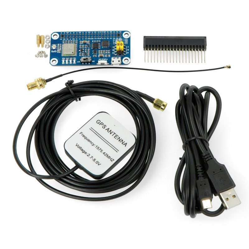 Waveshare L76X Multi-GNSS HAT - GPS/BDS/QZSS - overlay for Raspberry Pi 4B/3B+/3B/2B/Zero