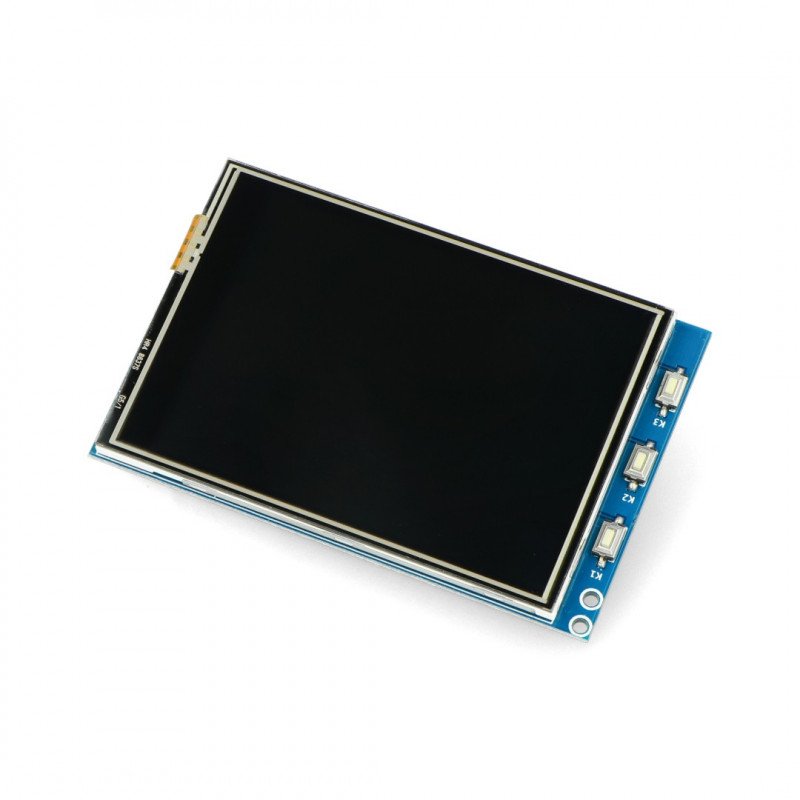 TFT 3.2'' (C) 320x240px GPIO resistance LCD touch screen for Raspberry Pi 4B/3B+/3B/Zero