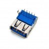 Gniazdo USB typu A - DIP Gniazdo USB typu A - DIP - zdjęcie 1