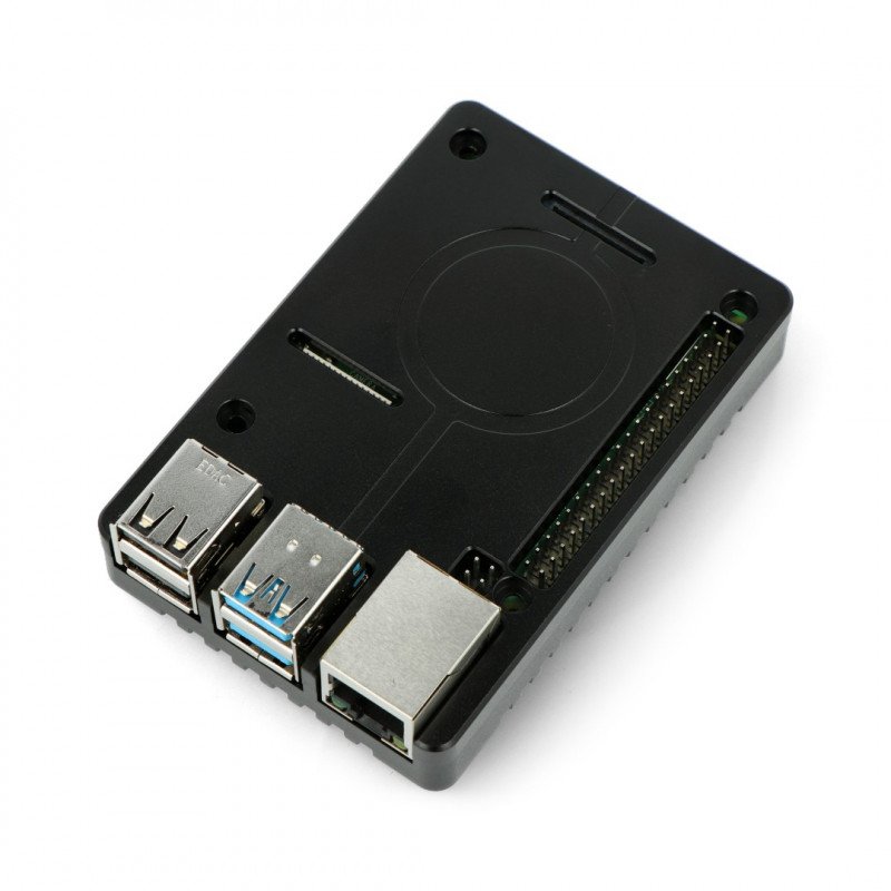 Raspberry Pi model 4B - aluminium - LT-4BA05 - black