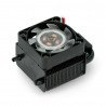 Black Warrior ICE Tower CPU Cooling Fan - Heatsink fan for Raspberry Pi 4B/3B+/3B - black - zdjęcie 1