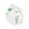 Flush-mounted socket 250V charger 2x USB 45x45mm 2,1A - white - zdjęcie 4