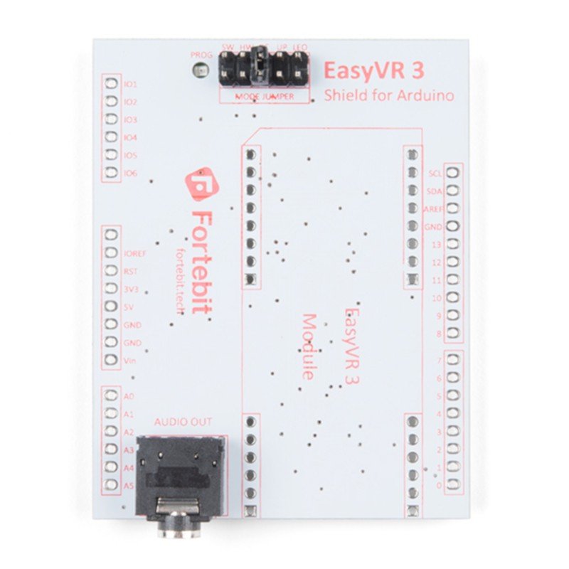 SparkFun EasyVR 3 Plus Shield - voice recognition - Arduino cap - SparkFun COM-15453