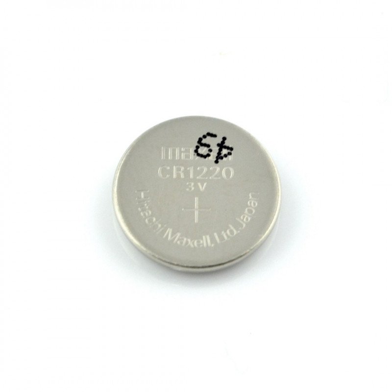 Lithium battery Maxell CR1220 3V