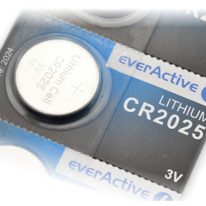 Lithium battery EverActive CR2025 3V