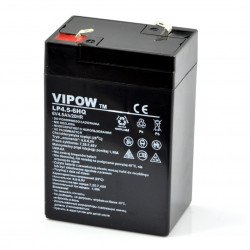 6V 4.5Ah Vipow gel battery