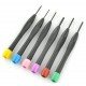 Set of 6 mini mixed screwdrivers Set of 6 mini mixed screwdrivers