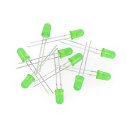 Buy LED 5mm green flashing - 10pcs