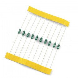 Inductor 100uH axial suppression/90mA - 10pcs.