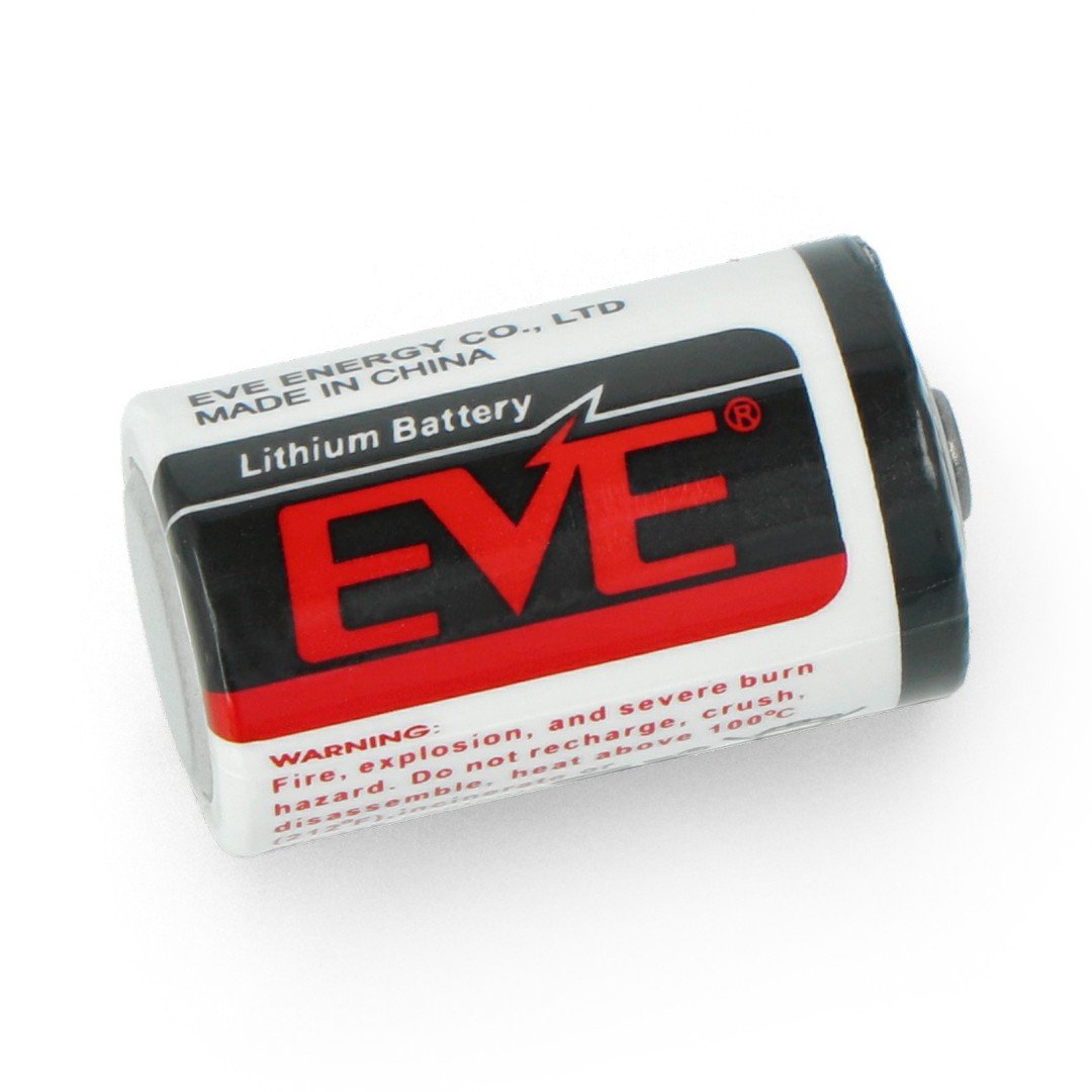 Lithum battery 3,6V ER14250 1/2AA 1200mAh Eve