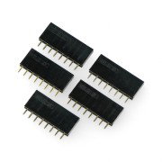 Female socket 1x8 raster 2,54mm for Arduino