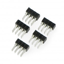 Wtyk 403 2pin prosty (5 szt.)