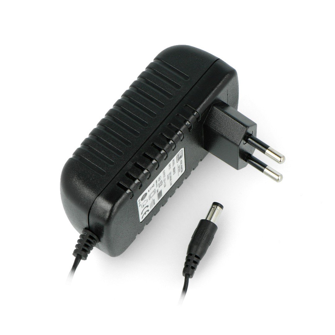MW Power EB2412 12V/2A Switch Mode Power Supply - 5.5/2.1mm DC plug