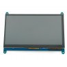 Touch screen - capacitive LCD TFT 7" 800x480px HDMI + USB for Raspberry Pi 4B/3B+/3B/2B/Zero - zdjęcie 2