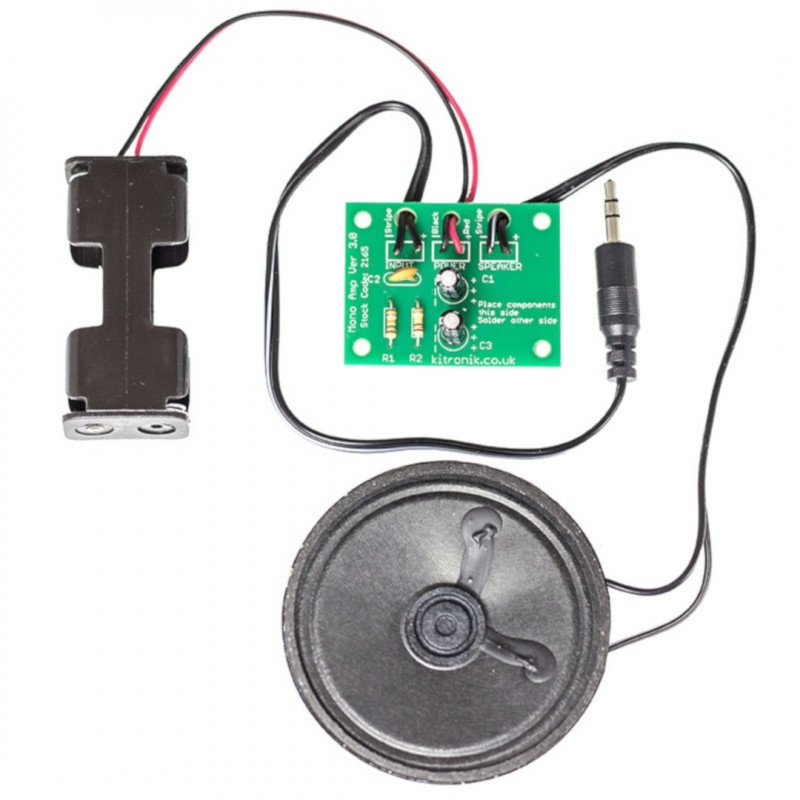 Audio amplifier NCP2890 2.2V-5.5V 1W - single channel