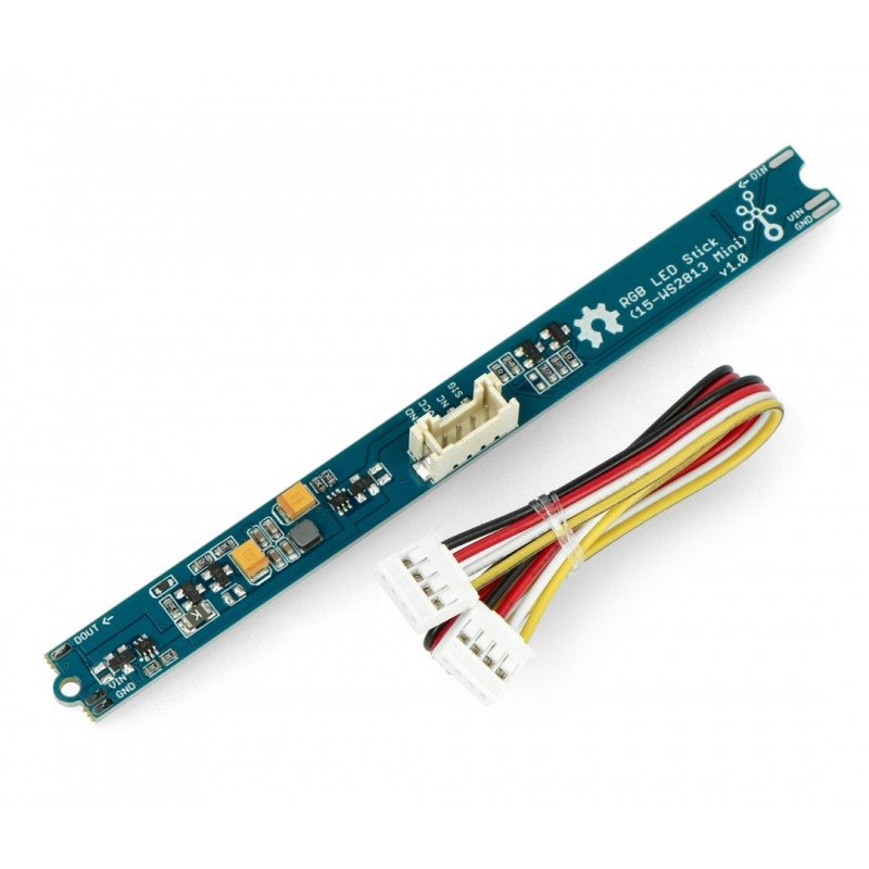 Grove - RGB LED module - 15 WS2813 diodes - Seeedstudio 104020172