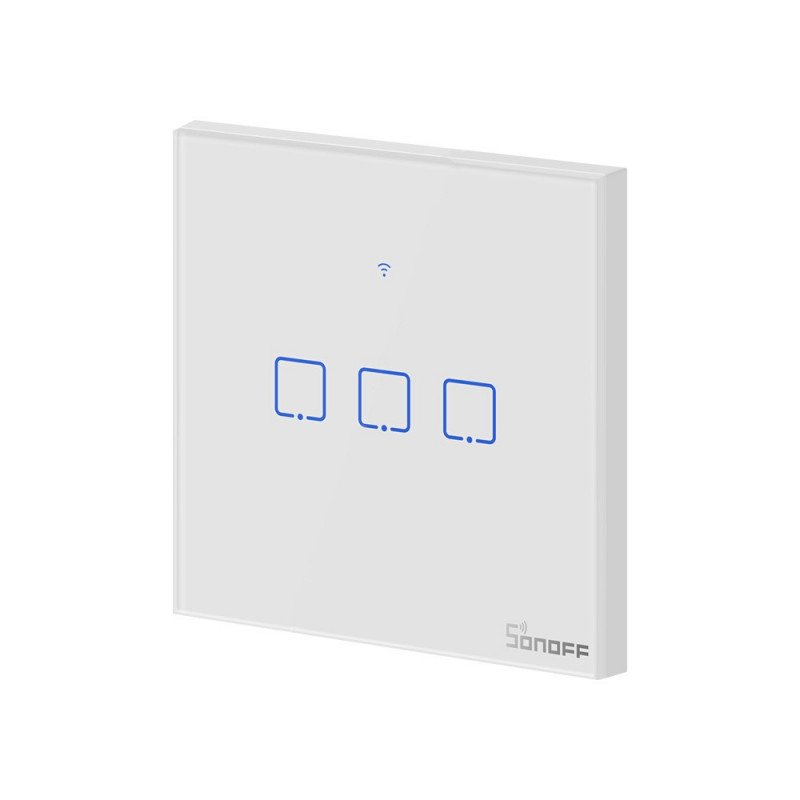 Sonoff T1EU3C-TX - touch light switch - WiFi