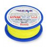 Mounting cable Kynar silver plated copper - 0,25mm/AWG 30 - yellow - 50m - zdjęcie 2