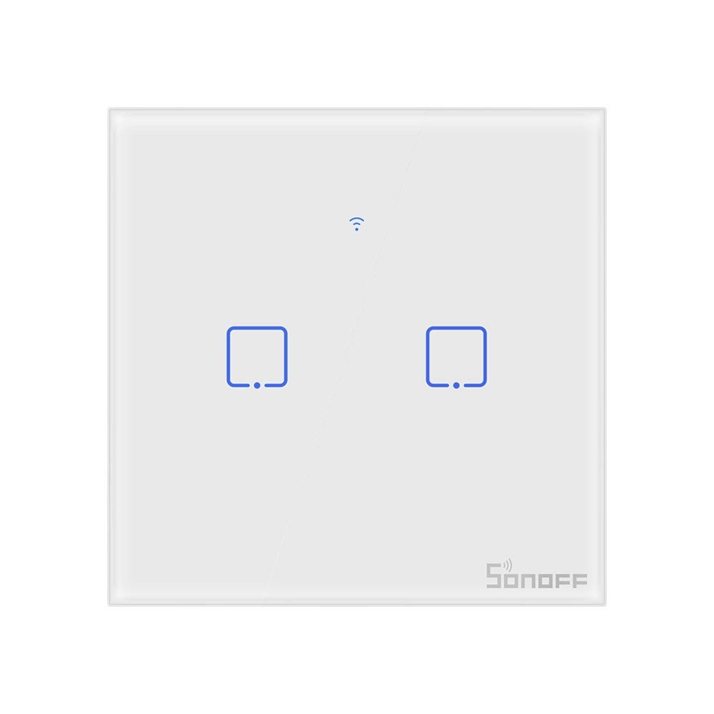 Sonoff T1EU2C-TX - touch light switch - WiFi