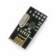 Radio module nRF24L01+ 2.4GHz - transceiver THT - black Radio module nRF24L01+ 2.4GHz - transceiver THT - black