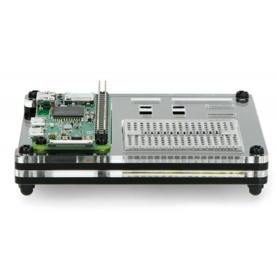 ZeroDock - Acrylic dock for Raspberry Pi Zero - Botland - Robotic Shop