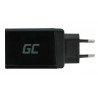 Green Cell CHAR03 3xUSB 30W power supply with Quick Charge 3.0 - black - zdjęcie 2