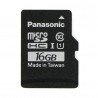 Panasonic microSD memory card 16GB 40MB/s Class A1 (without adapter) + Raspbian system for Raspberry Pi 4B/3B+/3B/2B/Zero - zdjęcie 1