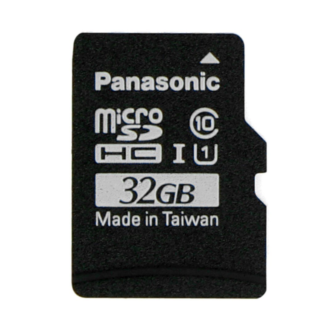 Panasonic microSD 32GB 40MB/s Class A1 memory card (without adapter) + Raspbian system for Raspberry Pi 4B/3B+/3B/2B/Zero