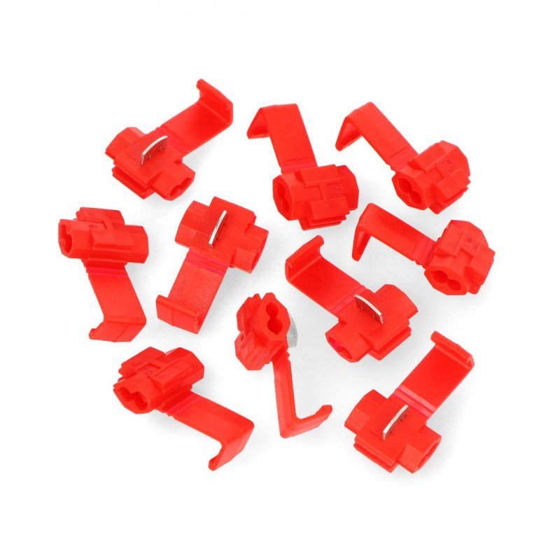 Connecting cable 1-2,5mm - red
