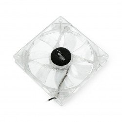 Fan 12V 120x120x25mm MOLEX - green light