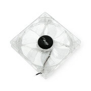 12V 120x120x25mm MOLEX fan - red light