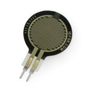 Force sensor round 15mm - short connector