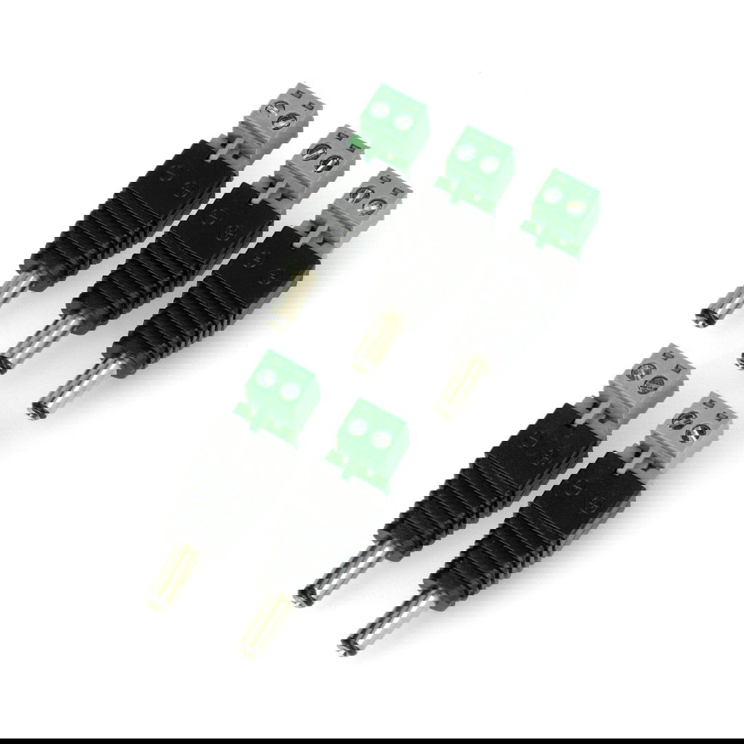 Plug DC φ5.5 x 2.5 mm with terminal connector