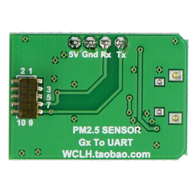 IDC 10pin 1.27mm - microUSB adapter for PMS7003 sensor